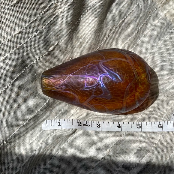 Eickholt Art Glass Perfume Bottle Signed 2004 - Picture 6 of 6